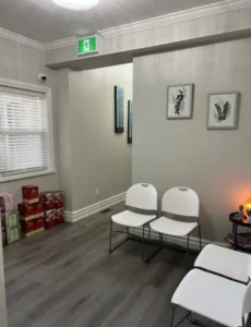 Clean and organized clinical environment