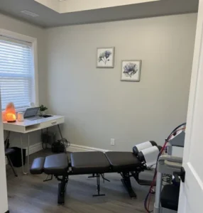 Osteopathy treatment bed for holistic patient care