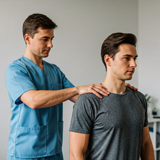 Registered Massage Therapist at CWR Clinics Oshawa busting common massage therapy myths Alt Text: Registered massage therapist in Oshawa performing deep tissue massage at CWR Clinics