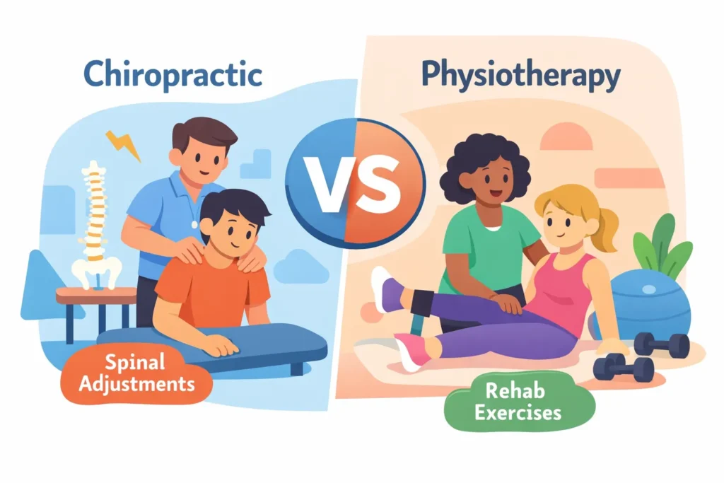 chiropractic vs physiotherapy which one is right for you
