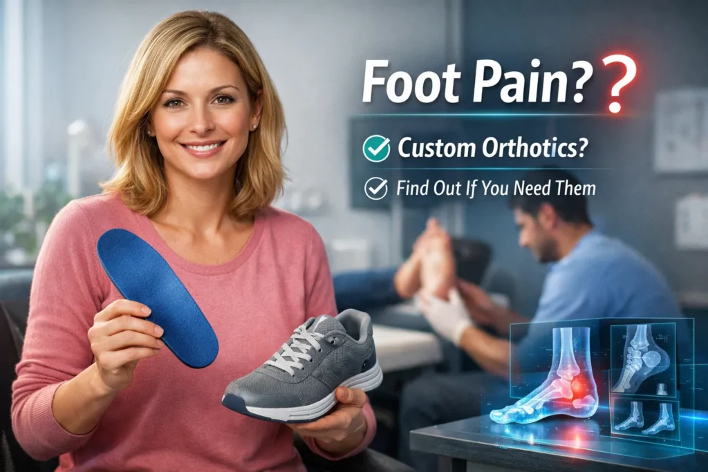 how to know if you need custom orthotics in canada